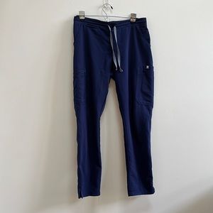 FIGS Yola Skinny scrub pant Size Small Navy